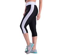 Pantalon de jogging 3/4 pour femme - Pantalon de sport - Coupe ample - Pantalon de survêtement décontracté - Pantalon de jogging - Short de course - Pantalon trois quarts - Pantalon de cyclisme -