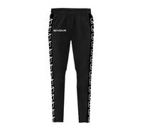 Givova Pantalon de jogging College à bande Homme Noir 3XL