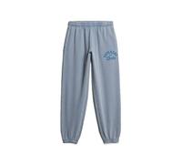Superdry Pantalon bleu fumé / pétrole, Taille 42