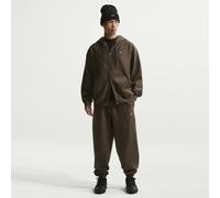 Pantalon de jogging à ourlet ouvert Nike Solo Swoosh Marron XS Male