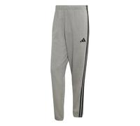 Adidas Pantalon fuselé Essentials 3-Stripes French Terry Homme Medium Grey Heather/White M Short