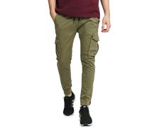 Alpha Industries Cotton Twill Pants Vert M Homme