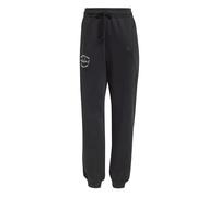 Pantalon de jogging ample femme adidas Signature Graphic Print Fleece Noir L