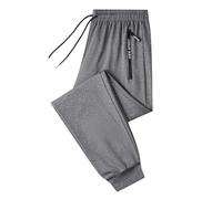 Pantalon de jogging baggy en coton pour homme - Pantalon de loisirs - Pantalon de jogging long - Pantalon de survêtement pour homme - Pantalon de relaxation - Poches - Automne - Décontracté - Jambes