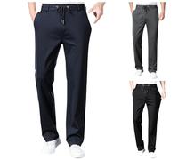 Pantalon De Jogging Baggy Pantalon De Survetement Droit Homme Respirant Séchage Pantalon Survetement Homme Taille Elastique avec Poches Fashion Fitness Sweatpants Ample Cordon (00 Noir, 4XL)