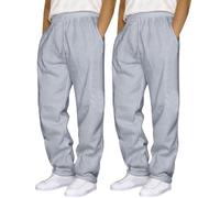 Pantalon de Jogging Basique Homme Elastique Décontracté Léger Été Casual Pantalon de Survêtement Long Pants Poches - pour Les Loisirs et l'extérieur Pantalons Cargo Homme Jogging Baggy