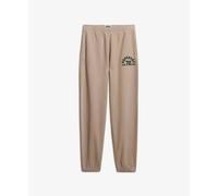 Superdry Athletic Boyfriend Sweat Pants Beige XL Femme