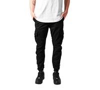 Urban Classics Cargo Jogging Pants - Pantalon Slim, Homme - Noir (black 7) - L