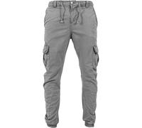 Urban Classics Cargo Jogging Pants - Pantalon Slim, Homme - Gris (darkgrey 94) - L