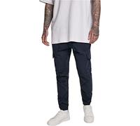 Urban Classics Homme Pantalon, Régulier, Composition : 100 pourcent Coton, Marine, L