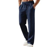 Pantalon de jogging chaud en Europe et en Amérique, il existe un large choix de pantalons amples et lourds pour homme, avec jambe droite et jambe large, en tailles européennes pour et l'hiver