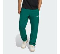 ADIDAS ORIGINALS Pantalon 'Track' émeraude / blanc, Taille 30-32