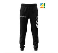 Givova Pantalon de jogging Moon Big Logo Coton Noir M