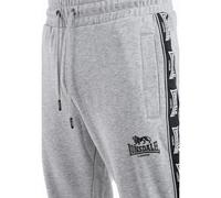 Lonsdale Pantalon de sport Grutness Homme gris chiné/noir XL 90% coton, 10% viscose