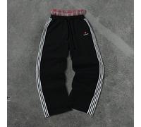 Pantalon de jogging décontracté pour hommes, épais tricot avec taille élastique et cordon de serrage, graphique minimaliste "Los Angeles", polyvalent pour le quotidien, la mode, la rentrée, l'extérieu