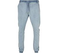 Urban Classics Pantalon de survêtement Knitted Denim Bleu Homme 2XL