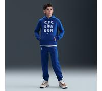 Pantalon de jogging en Fleece Nike Football Chelsea FC Club pour ado (garçon) Rush Blue/Blanc XS