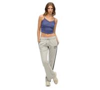 Superdry Pantalon de jogging évasé Athletic Essentials à rayures Femme Gris L