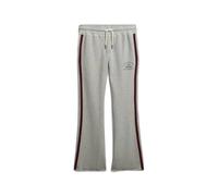 Superdry Pantalon de jogging évasé femme Athletic Essentials Stripe Gris Taille S