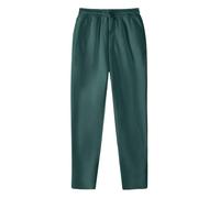 Pantalon de Jogging Femme Chic Élastique Taille Haute avec Poche - Coupe Large Droit pour Sport, Yoga et Fitness