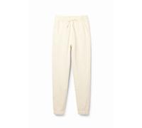Pantalon de jogging femme Desigual Jane Blanc L