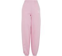 Miss Tee Karma Butterfly Fluffy Sweat Pants Rose L Femme