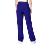 Pantalon De Jogging Femme Pantalon De Sport De Couleur Unie pour Femmes Décontracté Ample avec Poches à Cordon De Serrage Large Et Droit Automne Et Hiver Classics Faciles Detente Pantalon Femme