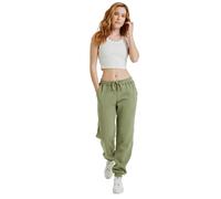 Roxy Pantalon Surf Stoked Pant Brushed taille élastique Femme Vert M