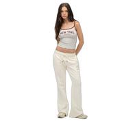 Superdry Athletic Print Flare Sweat Pants Blanc S Femme