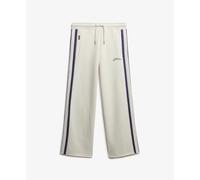 Superdry Pantalon de jogging Essential Logo Straight Fit Blanc XL Femme