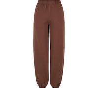 Urban Classics Pantalon de survêtement Fluffy TB7107-Ladies Marron chocolat S Femme