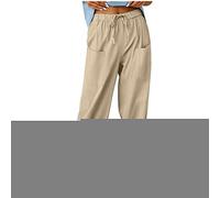 Pantalon de Jogging Femmes Pantalon Jogging à Larges Jambes Large Taille Élastique Couleur Unie Pantalons Taille Haute Straight Leg Pants High Waisted Baggy Casual High Waisted per Fitness Sport #1