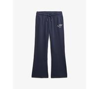 Pantalon de jogging flare brodÃ© femme Superdry Athletic Bleu XL