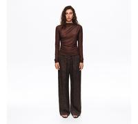pantalon de jogging fluide Romantic sweet à fleurs bleues XS
