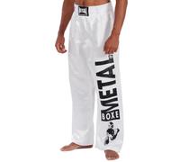 Pantalon de jogging full metal Metal Boxe Blanc 170 cm