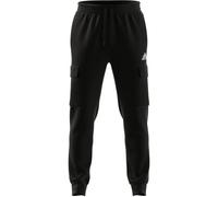 adidas Homme Essentials Fleece Regular Tapered Cargo Pants, Black / White, L