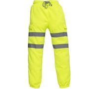 Pantalon de jogging haute visibilité Yoko CARGO - Jaune Fluo M