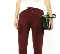 Pantalon De Jogging Iconique Pierre Balmain Biker Classique Army 42 XL