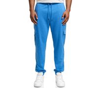Indicode Hommes Bendner Cargo Pants | Pantalon de Jogging Cargo Clear Blue Mix L