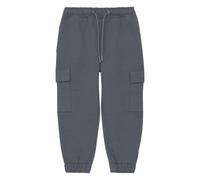 Pantalon de jogging jambe large avec poches cargo et cordon de serrage enfant s.Oliver Gris 9 ans