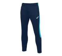 Joma Pantalon Long Eco Championship Sport, Bleu Marine/Turquoise Fluo, 5XS Homme