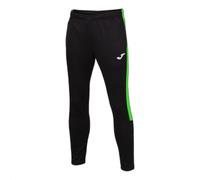 Joma Pantalon long Eco Championship Sport Noir/Vert fluo Homme Taille L