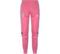 Pantalon de jogging Kappa Mems Stade Français Paris Homme Rose - Coupe Slim - Polyester - Rugby XL