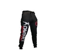 Pantalon de Jogging Krav Maga Noir (FR/ES, Alpha/Lettres, S, Taille Normale, Taille Normale, 1, Noir)