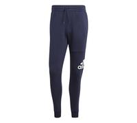 Adidas Joggers Essentials Fleece – grand logo, chevilles resserrées – Bleu S Regular Homme
