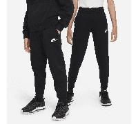 Nike Mixte Enfant Club FLC Hbr Pantalon De Survêtement, Noir/Blanc, 80 EU