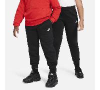 Pantalon de jogging Nike Club Fleece pour ado (taille élargie) Noir/Blanc S+