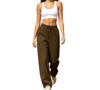 Pantalon de jogging pour femme avec élastique, coupe ample et ample | | Legging d'hiver, pantalon de randonnée, pantalon en cordon, pantalon de ski, camouflage, pantalon de maison