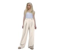 Pantalon de jogging pour femme avec taille haute, pantalon de loisirs en couleur unie, pantalon en velours côtelé avec ourlet fendu pour femme, pantalon de vélo court pour femme, kaki, 3XL