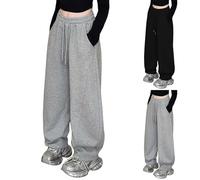 Pantalon De Jogging pour Garçon Fille Ado avec Cordon De Serrage Taille Élastique Pantalon De Survêtement Baggy Athlétiques Pantalons Sport pour Le Quotidien Pantalons Droits